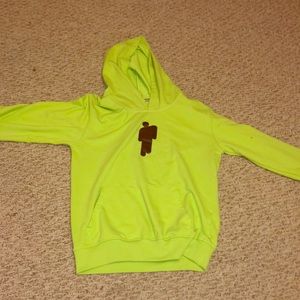 Green Billie Ellish sweatshirt